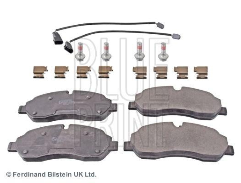 BLUE PRINT ADF124211 Bremsbelagsatz mit Befestigungsmaterial für Ford Pkw