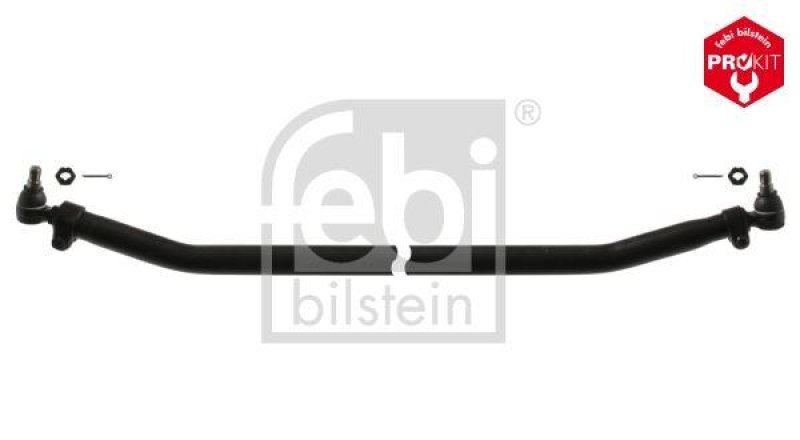 FEBI BILSTEIN 35018 Spurstange mit Kronenmuttern und Splinten für DAF