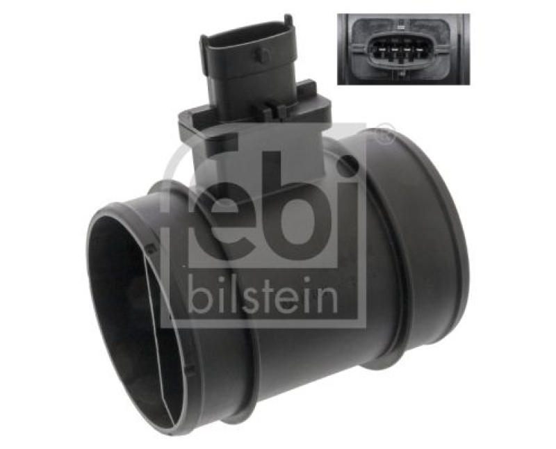 FEBI BILSTEIN 47888 Luftmassenmesser mit Gehäuse für Fiat