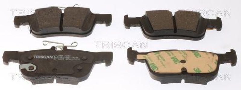 TRISCAN 8110 16202 Bremsbelag Hinten für Ford