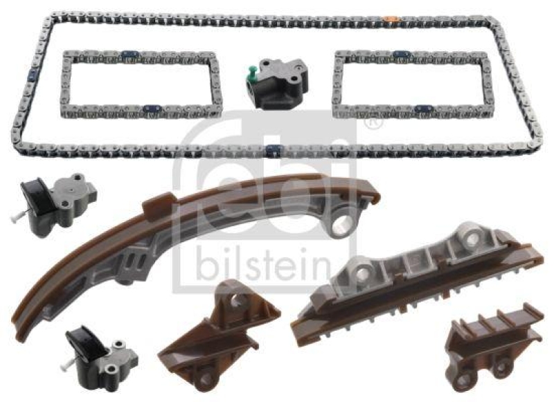 FEBI BILSTEIN 104380 Steuerkettensatz für Nockenwelle für NISSAN