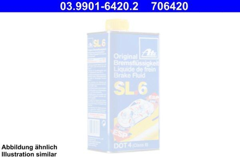 ATE 03.9901-6420.2 SL.6 DOT 4 30 Liter