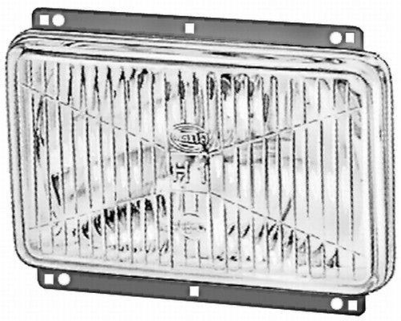 HELLA 1AB 996 155-007 Einsatz-Heckscheinwerfer Halogen