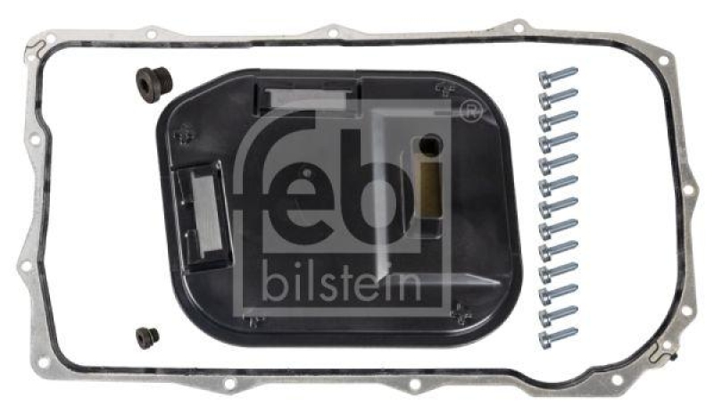 FEBI BILSTEIN 107406 Getriebeölfiltersatz mit Dichtung und Schrauben für VW-Audi