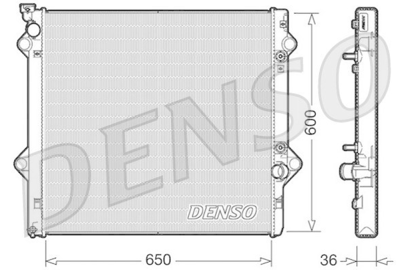 DENSO DRM50049 Kühler TOYOTA Landcruiser / Lexus GX 00/03-00/05