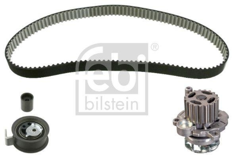 FEBI BILSTEIN 45125 Zahnriemensatz mit Wasserpumpe f&uuml;r VW-Audi