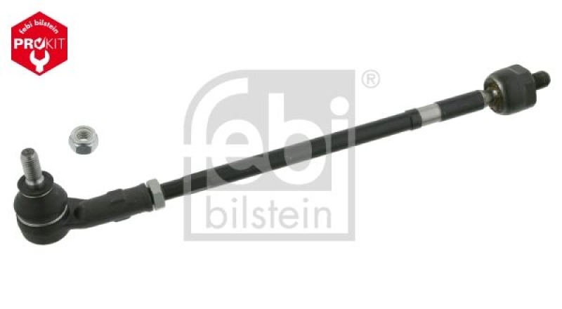 FEBI BILSTEIN 26244 Spurstange mit Endstück und Sicherungsmutter für VW-Audi