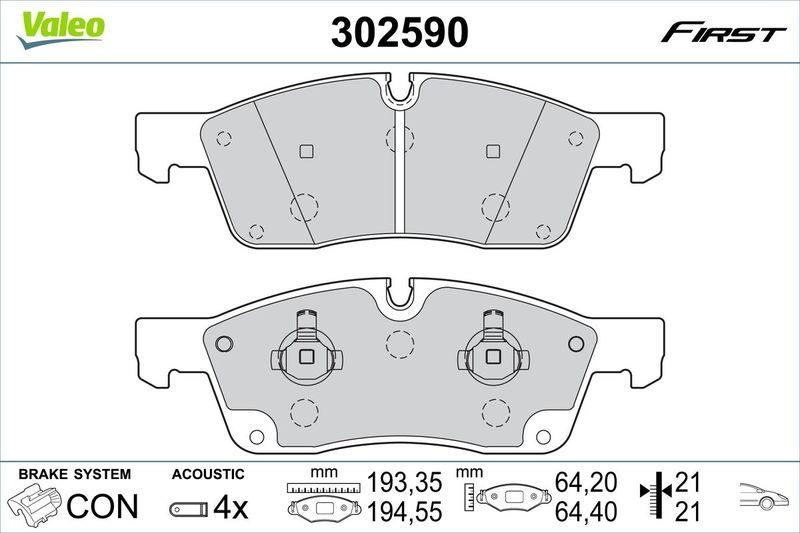 VALEO 302590 SBB-Satz First