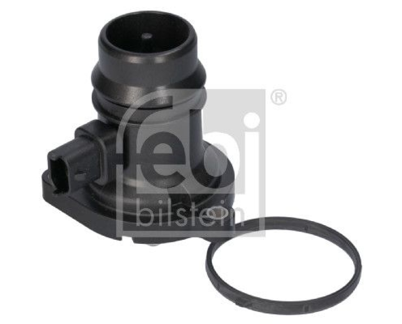 FEBI BILSTEIN 46578 Thermostat mit Gehäuse, Dichtung und Temperaturschalter für Opel