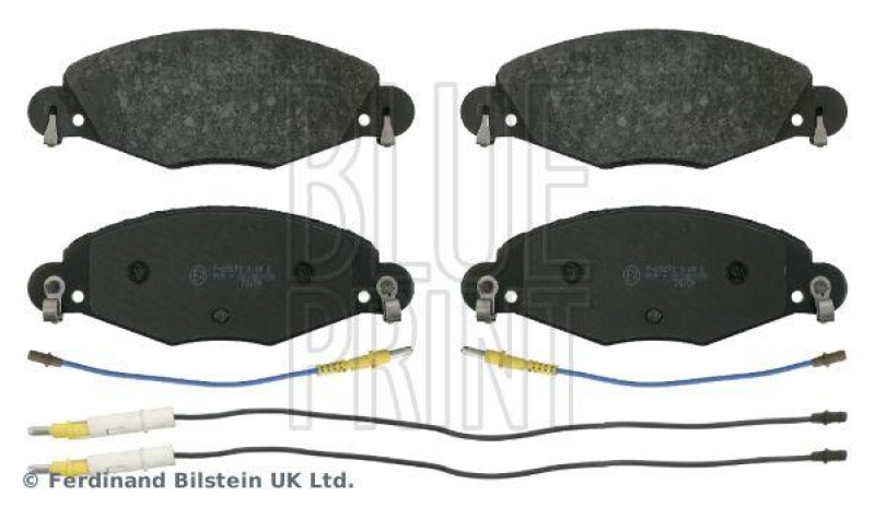 BLUE PRINT ADP154249 Bremsbelagsatz für CITROEN