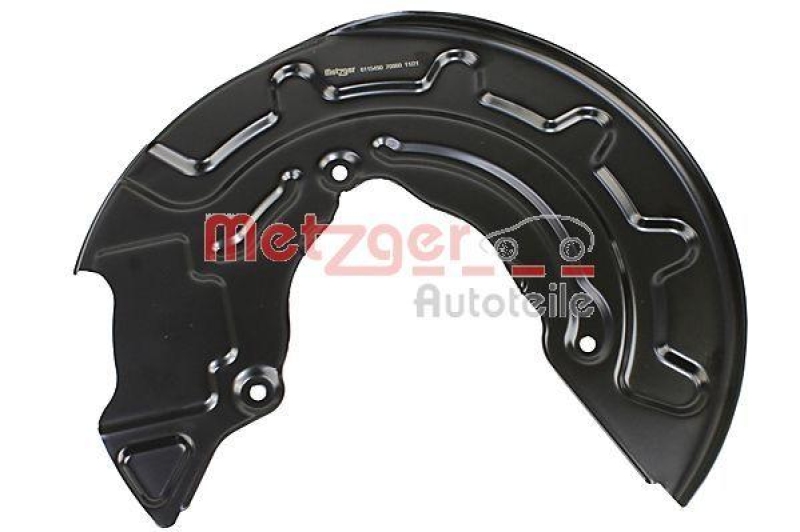 METZGER 6115490 Spritzblech, Bremsscheibe für AUDI/SEAT/SKODA/VW VA rechts