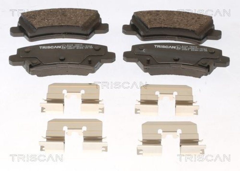 TRISCAN 8110 18033 Bremsbelag Hinten für Kia