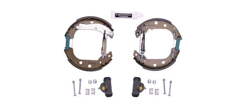 HELLA 8DB 355 004-551 Bremsbackensatz für PEUGEOT 306 (7E)