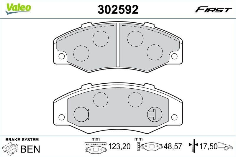 VALEO 302592 SBB-Satz First