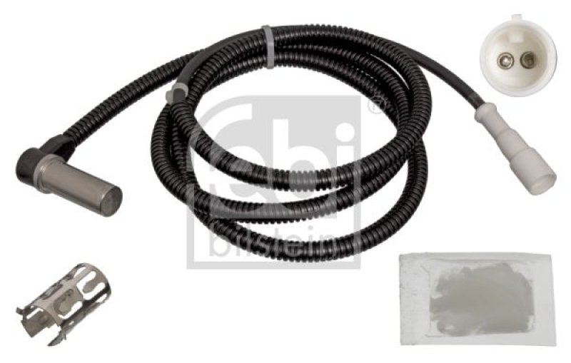 FEBI BILSTEIN 101793 ABS-Sensor mit Hülse und Fett für RENAULT (RVI)