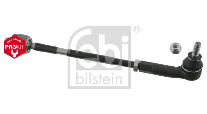 FEBI BILSTEIN 26252 Spurstange mit Endstück und Sicherungsmutter für VW-Audi