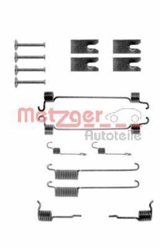 METZGER 105-0731 Zubehörsatz, Bremsbacken für FORD