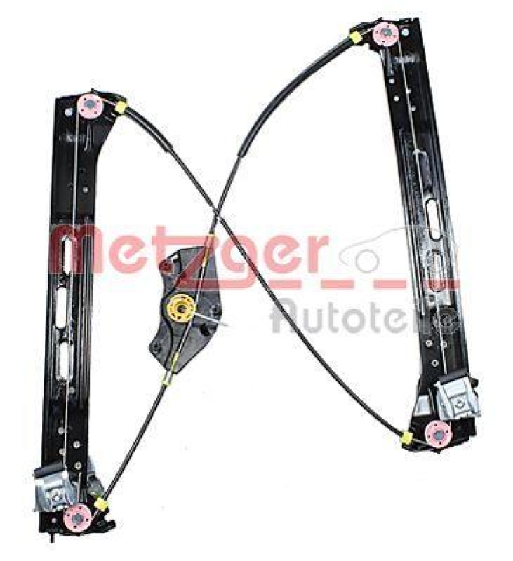 METZGER 2160449 Fensterheber Ohne Motor f&uuml;r SEAT/VW vorne links