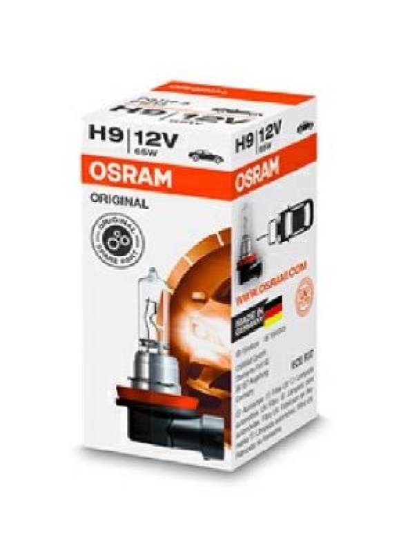 OSRAM 64213 Glühbirne H9 12V 65W