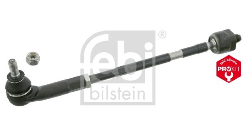 FEBI BILSTEIN 26253 Spurstange mit Endstück und Sicherungsmutter für VW-Audi