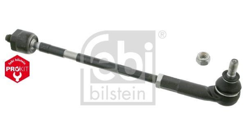 FEBI BILSTEIN 26254 Spurstange mit Endstück und Sicherungsmutter für VW-Audi