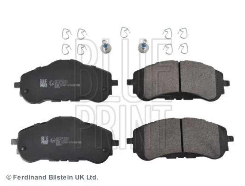 BLUE PRINT ADP154253 Bremsbelagsatz mit Befestigungsmaterial f&uuml;r Peugeot