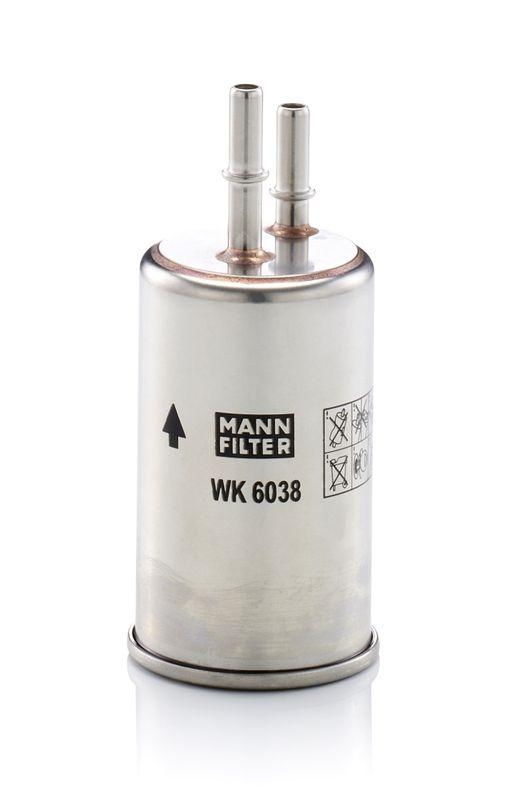 MANN-FILTER WK 6038 Kraftstoffilter für Volvo