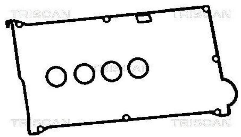 TRISCAN 515-1031 Ventildeckeldichtungsatz für Alfa