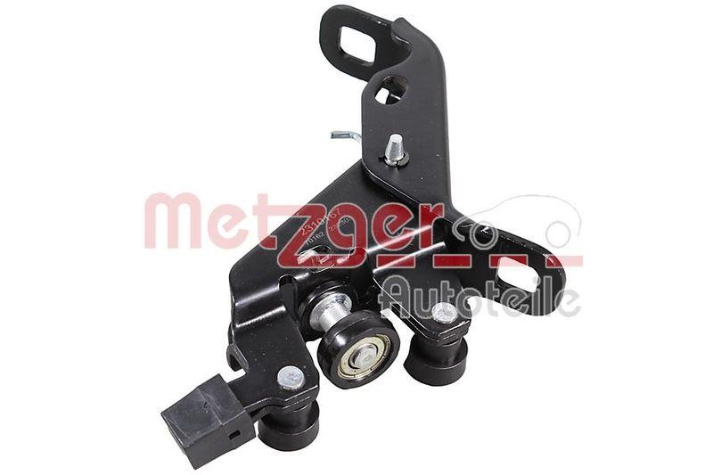 METZGER 2310167 Rollenführung, Schiebetür für OPEL/VAUXHALL links MITTE