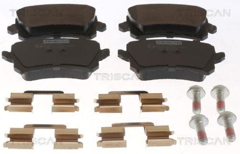 TRISCAN 8110 29077 Bremsbelag Hinten für Vw Tiguan