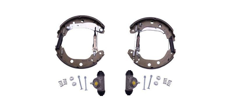 HELLA 8DB 355 004-671 Bremsbackensatz für RENAULT/NISSAN