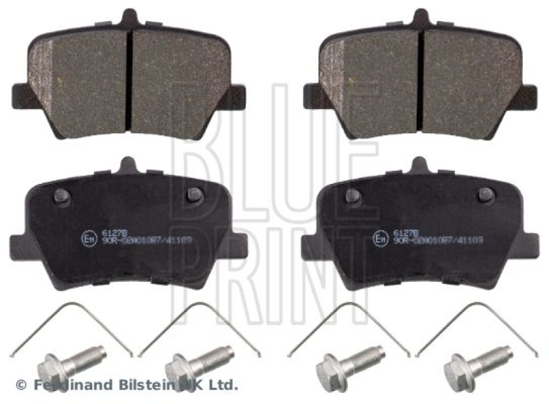 BLUE PRINT ADF124232 Bremsbelagsatz mit Befestigungsmaterial für VOLVO PKW