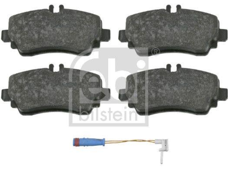 FEBI BILSTEIN 16439 Bremsbelagsatz mit Befestigungsmaterial für Mercedes-Benz