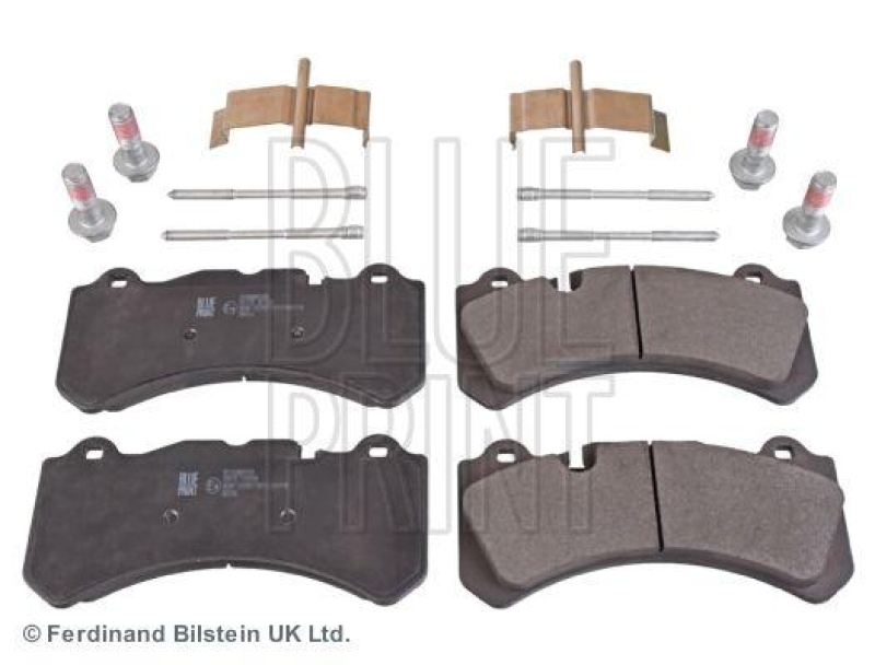 BLUE PRINT ADF124233 Bremsbelagsatz mit Befestigungsmaterial für VOLVO PKW