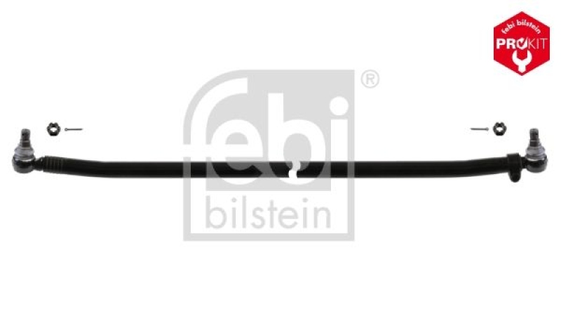 FEBI BILSTEIN 43611 Spurstange mit Kronenmuttern und Splinten für Volvo