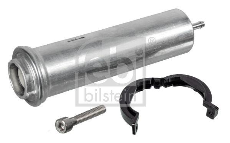 FEBI BILSTEIN 106914 Kraftstofffilter mit Anbaumaterial für BMW