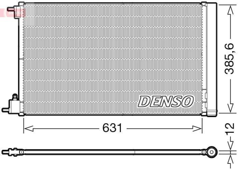 DENSO DCN20039 Kondensator A/C OPEL INSIGNIA A Sports Tourer (G09) 2.0 CDTI (08-15)