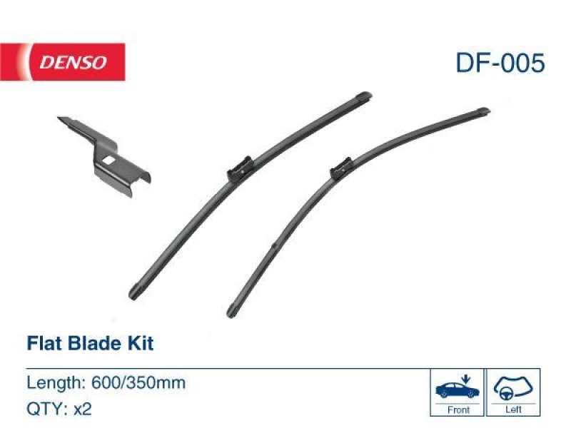 DENSO DF-005 Wischer Flat Blade Kit Diverse Hersteller