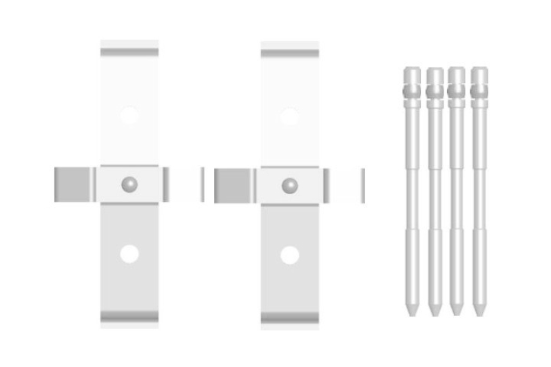 BOSCH 1 987 474 440 Zubehörsatz Scheibenbremsbelag