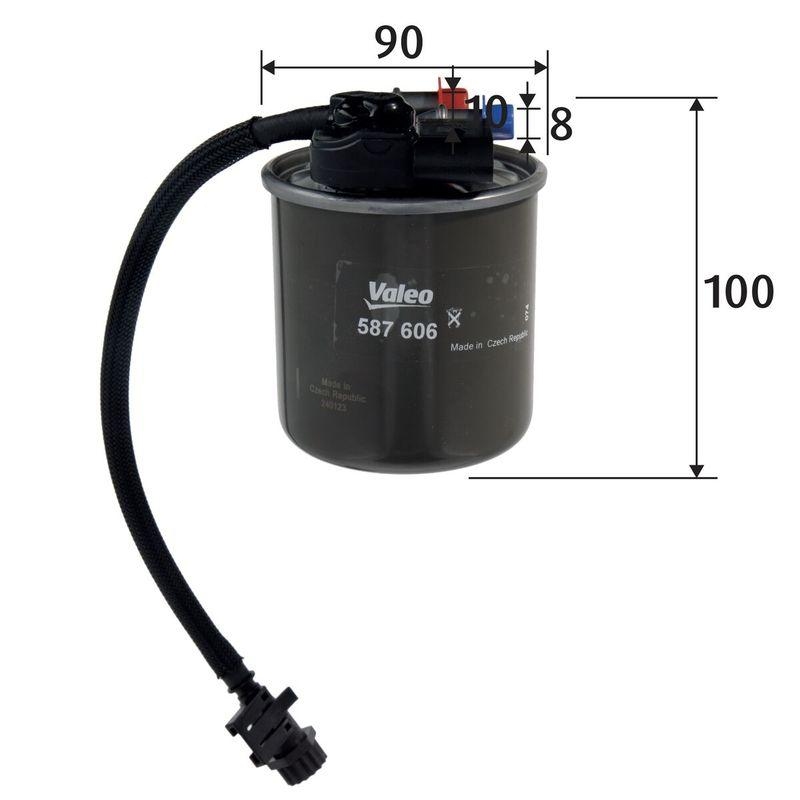 VALEO 587606 Kraftstofffilter, Diesel