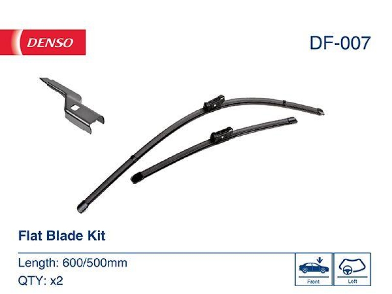 DENSO DF-007 Wischer Flat Blade Kit Diverse Hersteller