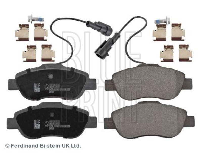 BLUE PRINT ADF124239 Bremsbelagsatz mit Befestigungsmaterial für Ford Pkw