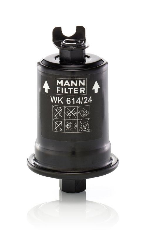 MANN-FILTER WK 614/24 x Kraftstoffilter für Toyota