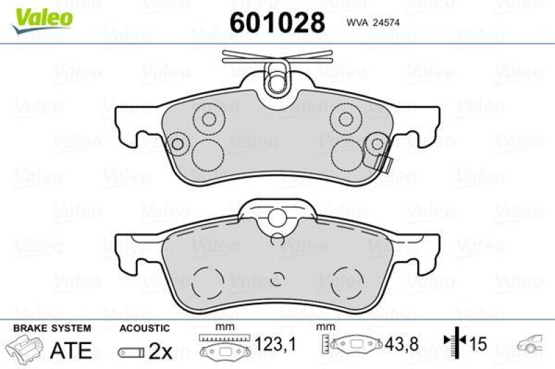 VALEO 601028 SBB-Satz PREMIUM