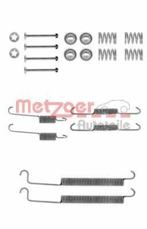 METZGER 105-0756 Zubehörsatz, Bremsbacken für PEUGEOT/RENAULT