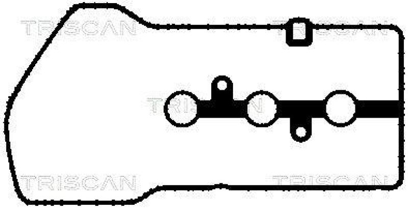 TRISCAN 515-1809 Ventildeckeldichtung für Citroen