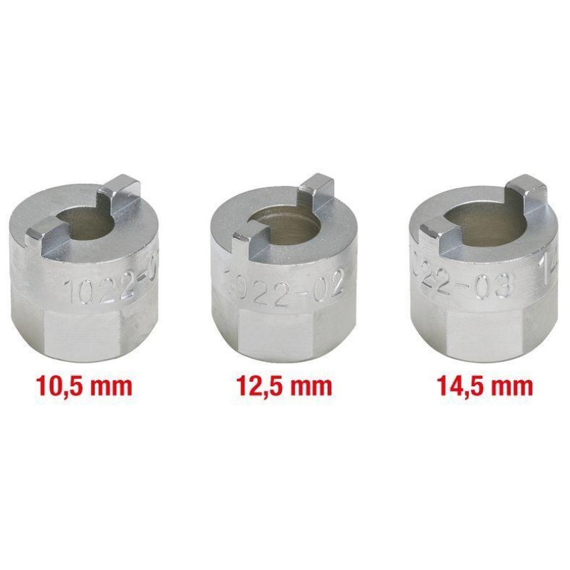 KS TOOLS 150.9410 Nutmuttern-Schlüssel-Satz für VAG