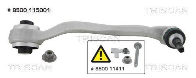 TRISCAN 8500 115001 Querlenker für Bmw 5, 6 Serie