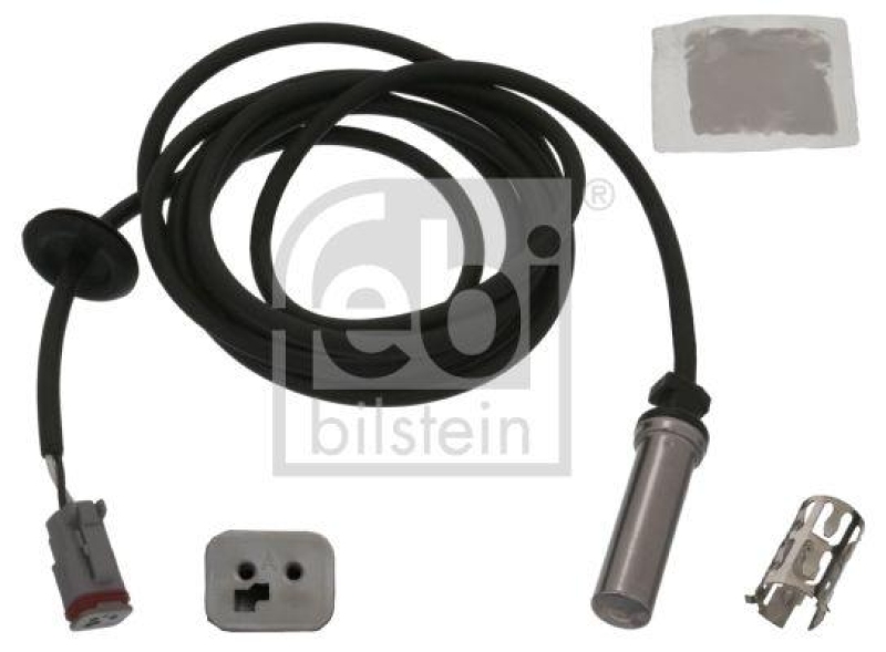 FEBI BILSTEIN 46548 ABS-Sensor mit Hülse und Fett für Volvo