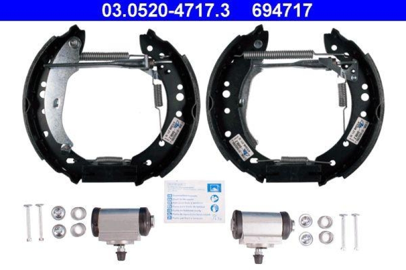 ATE 03.0520-4717.3 Topkit für RENAULT CLIO II / TWINGO II